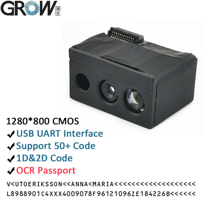 Grow GM69PRO-S 1280*800CMOS OCR/1D/2D Moduł skanera kodów kreskowych Wsparcie Ocr Kod paszportu