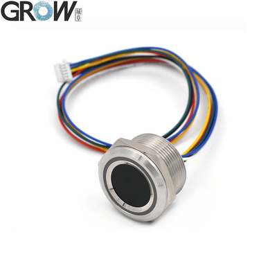 GROW R503-M22 DC3.3V 200 pojemność okrągły RGB wskaźnik pierścienia LED sterowanie pojemnościowy moduł odcisku palca czujnik