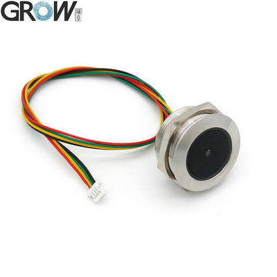 GROW GM60 Ze stali nierdzewnej LED Pierścień Kontrolny Wskaźnik Światła Interfejs UART 1D/2D Kod kreskowy QR Kod Moduł Czytnika Kodów Kreskowych