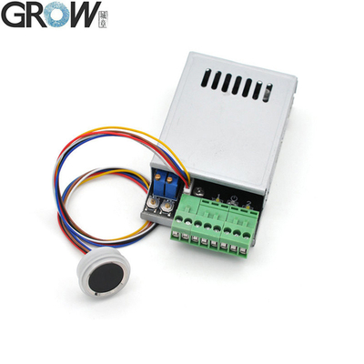 GROW K220+R502-F Dwa przekaźniki DC10-24V Administrator/Użytkownik K220 Płytka kontrolna odcisków palców + R502-F Wodoodporny mały moduł odcisków palców