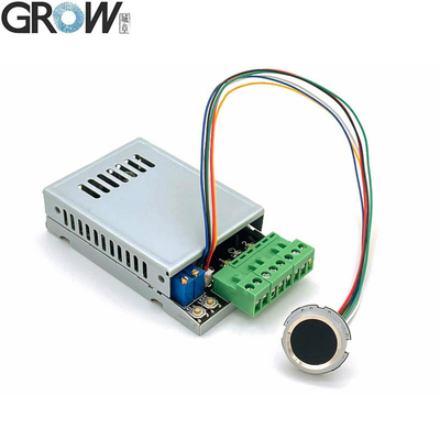 GROW K220+R502-A DC10-24V Dwa Wyjścia Przekaźnikowe Z Płytą Kontroli Dostępu z Odciskami Palców Administratora/Użytkownika 0.5s-60s-Przekaźnik Normalnie Otwarty