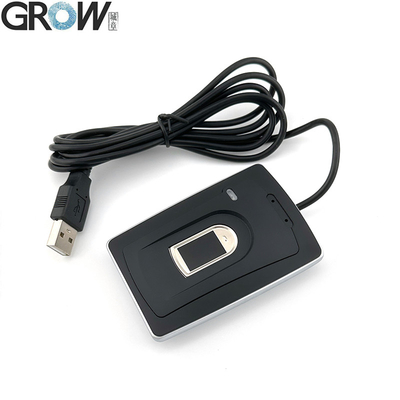 GROW R102A pojemnościowy czytnik odcisków palców USB z DC5V 208*288 Pixel 1500 pojemność dla systemu Windows Android Access Control
